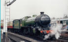 Working train museum at Bridgnorth, England